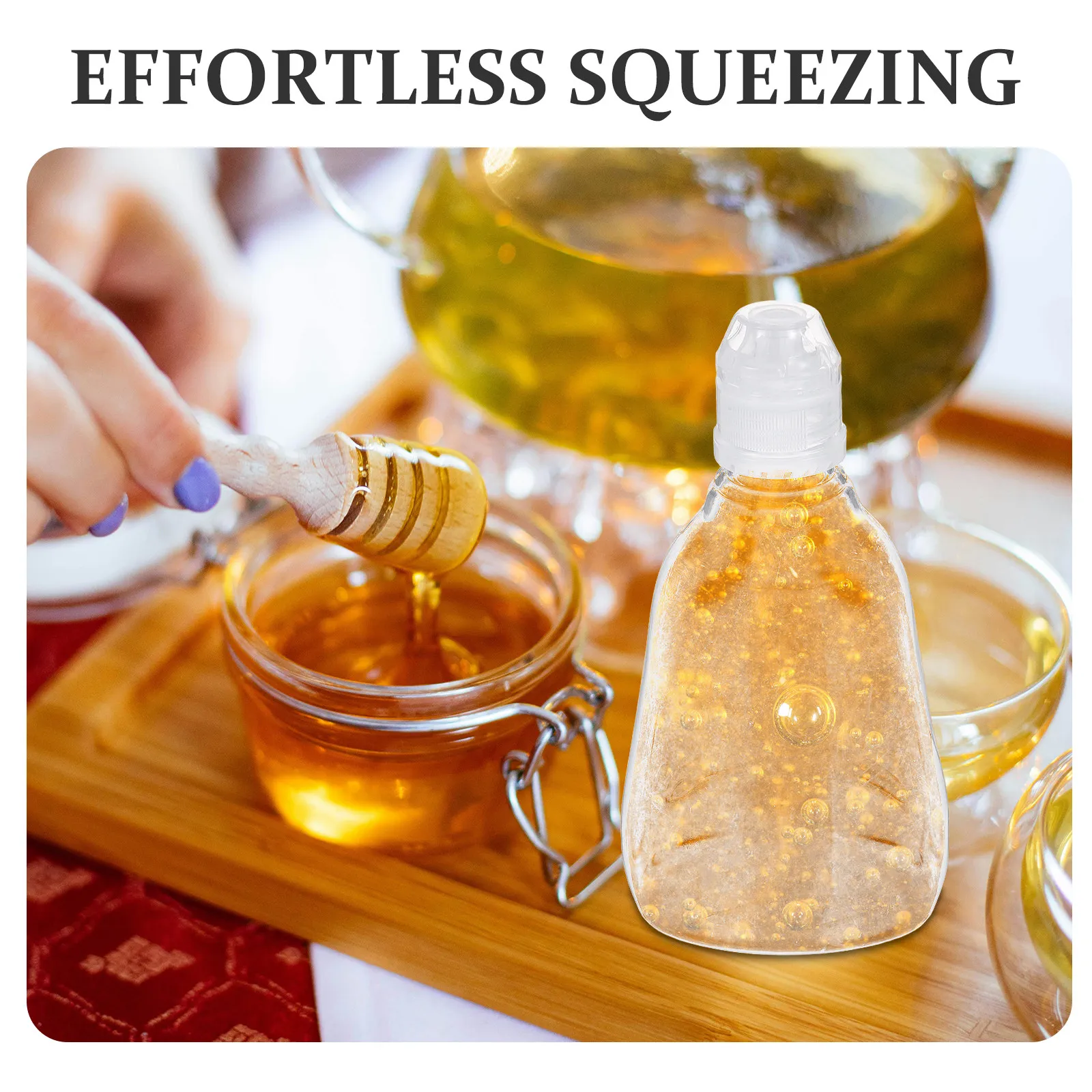 زجاجة عسل قابلة للعصر من البلا - مراجعة Sauce Squeeze Bottle وسعره