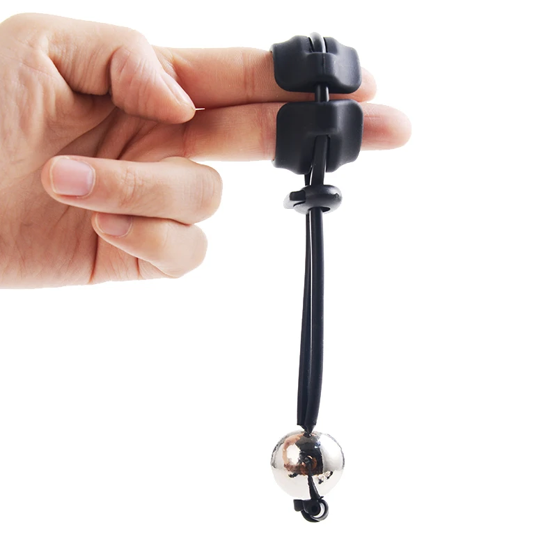 Adjustable Steel Ball Lock Fine Ring  Penis Heavy Stretcher Penis Lasting Erection Enlarger Penis Exerciser Sex Toys For Men