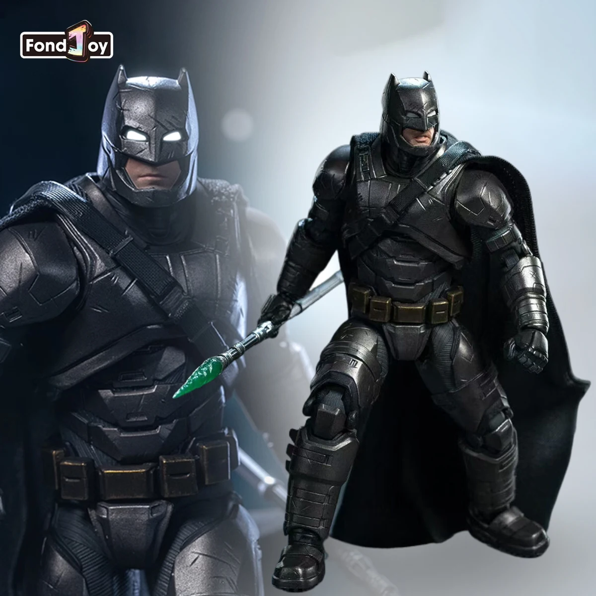 

FondJoy Armored Batman Action Figure 1/9 Dawn Of Justice Batman Anime Figure Figurine Collection Model Statue Toys Gift