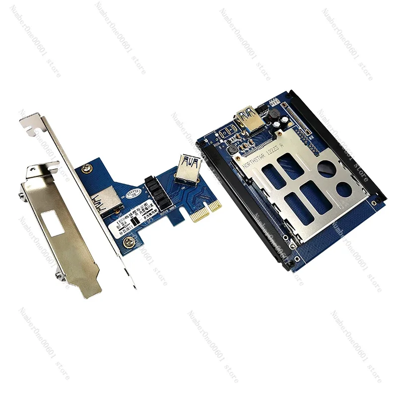 

PCIe To Express Adapter Card Desktop Expansion Express Card Reader Card Expansion 34/54 Interface