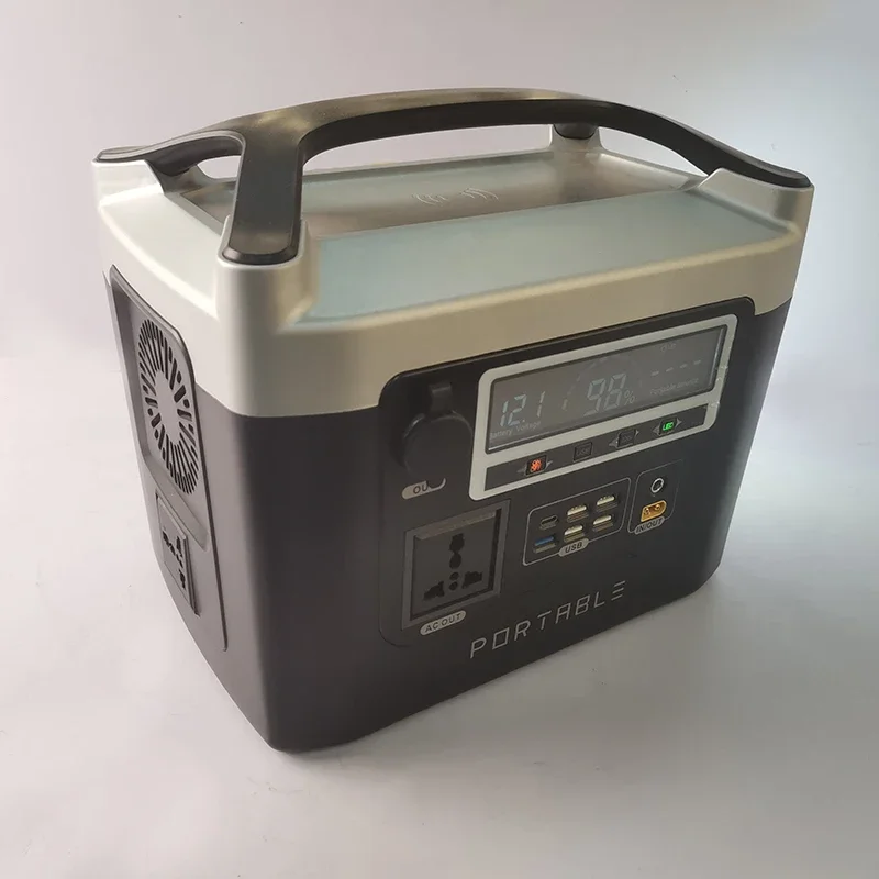 800w multi-functional custom outdoor battery portable high-capacity emergency mobile power supply