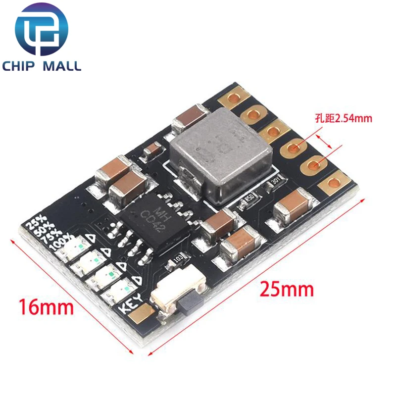 CD42 5V2A Charging And Discharging Integrated Module 3.7/4.2V MH-CD42 lithium Booster Charging And Discharging Protection Board