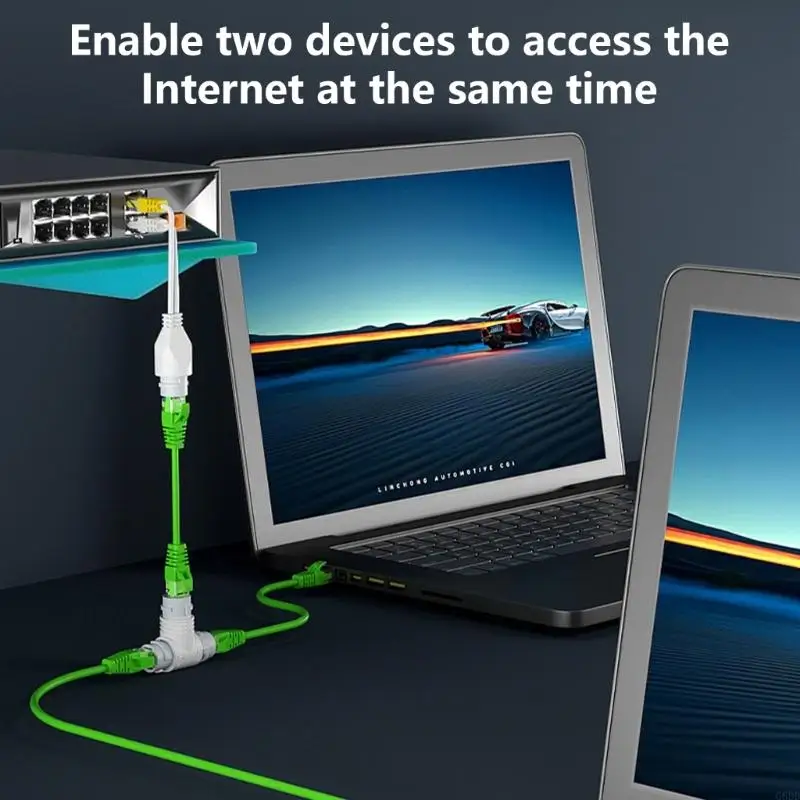 G6DD Networking PoE Splitter Adaptateur simplifie le câblage pour 2Devices Poe Extender