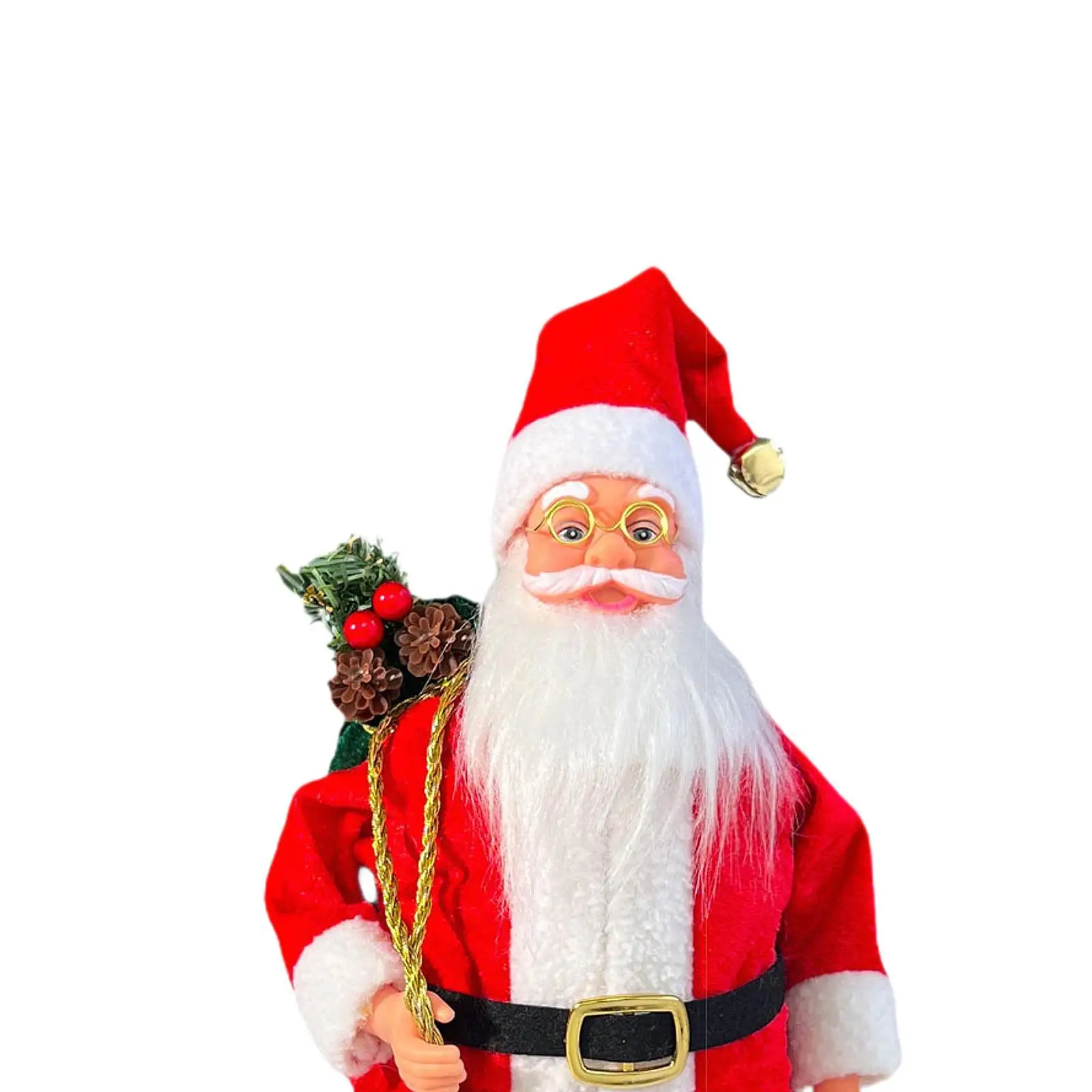 دمية سانتا كلوز لديكور الطاولة مقاس 13 بوصة لعطلة المنزل الداخلي والخارجي