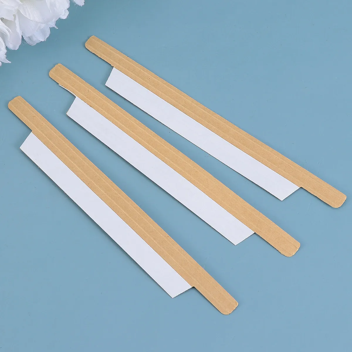 1Set Paper Sealing Bar Set for Food Bags Sealer Clip Kraft Brown Tape Adhesive Foldable Grocery Snack Storage Freshness