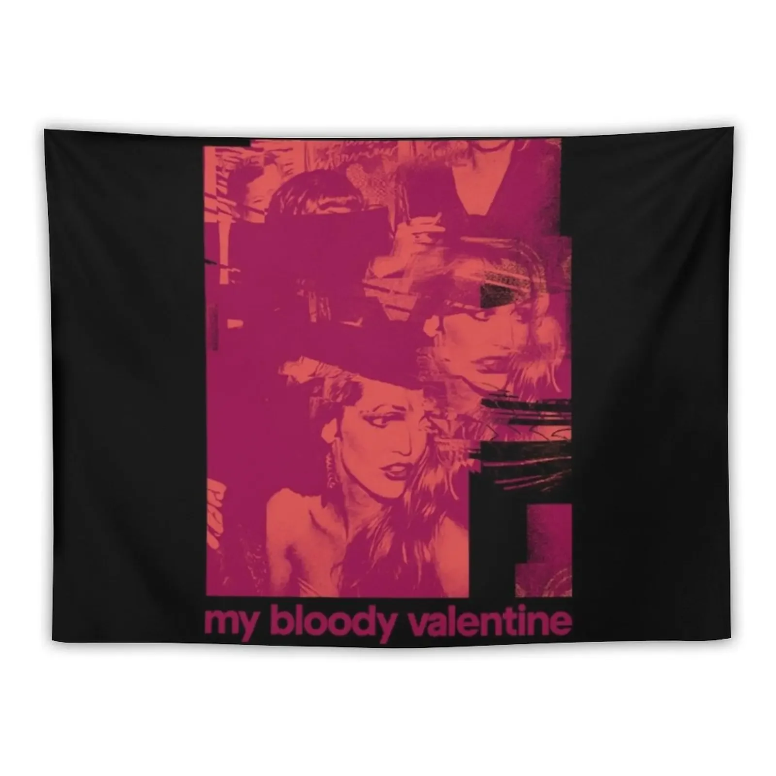 My Bloody Valentine T-ShirtMy Bloody Valentine ?? Original Glitch Art Tapestry Room Decor Cute Tapestry