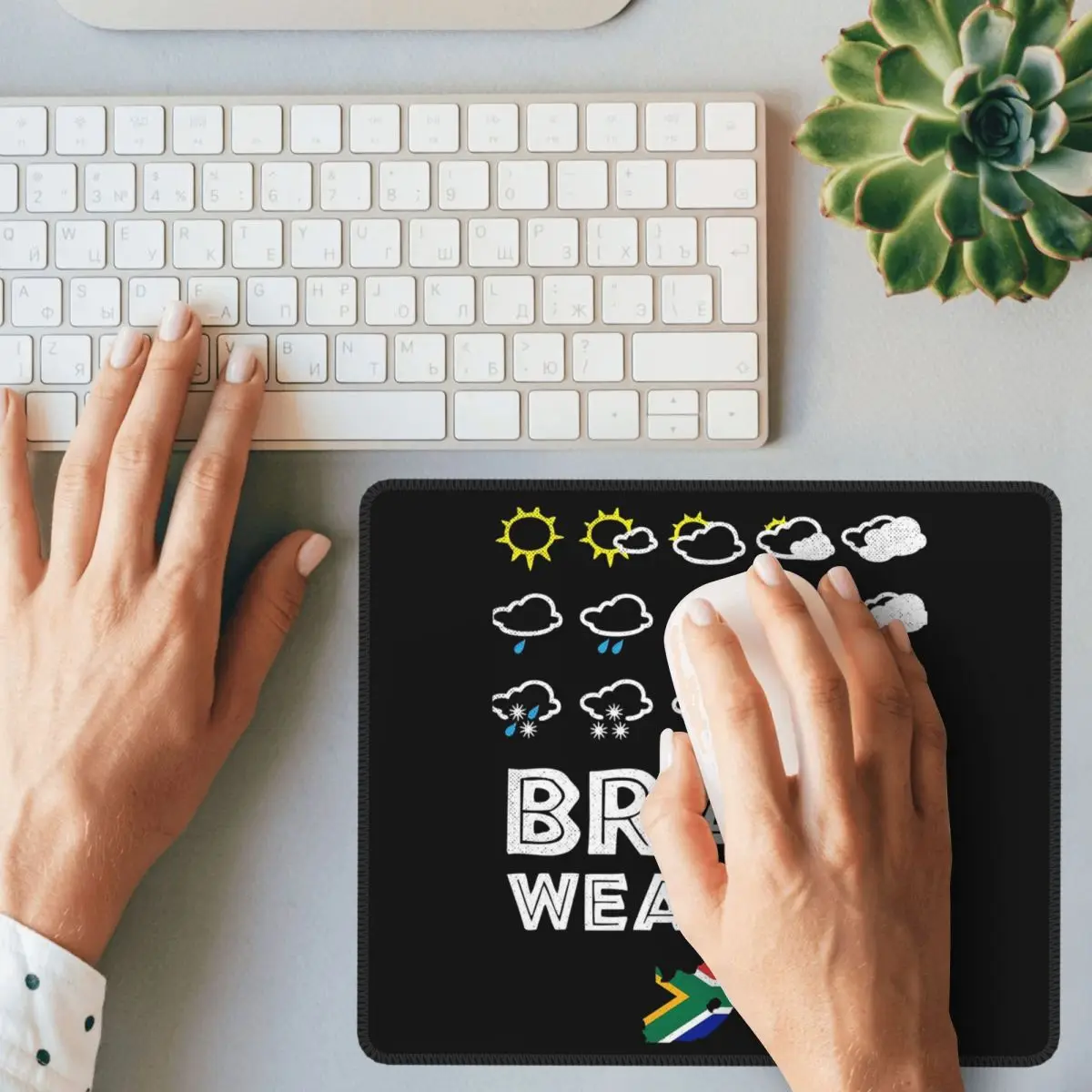 براي الطقس جنوب أفريقيا نمط ماوس الوسادة الكمبيوتر لوحة المفاتيح ماوس حصيرة ألعاب الكمبيوتر المحمول حصيرة مكتبية مكتب الملحقات الجدول الحصير