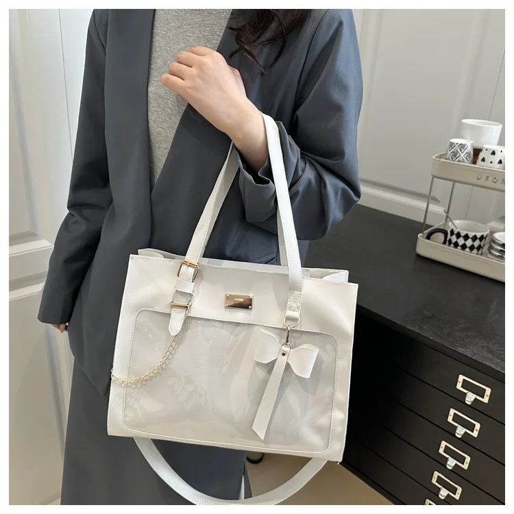 حقيبة ركاب بشريط ذات سعة كبيرة على الكتف حقيبة ظهر مدرسية جديدة ربيعية #4