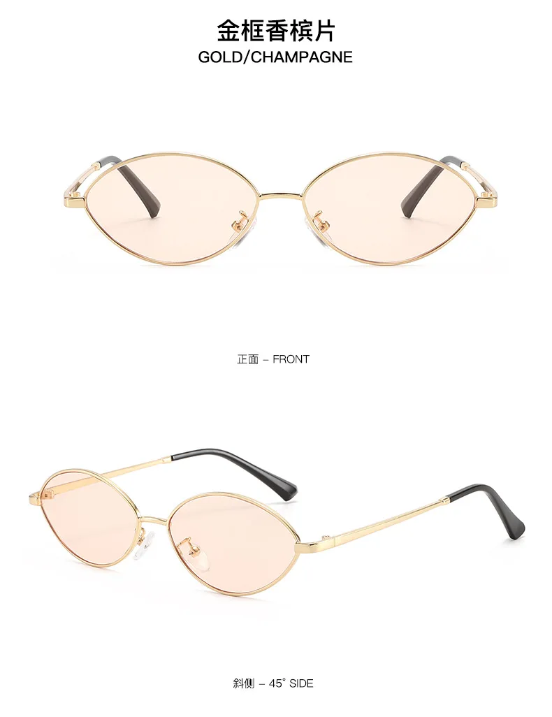 2026 Kleine Sonnenbrille für Damen Y2K Mode Dekorative Sonnenbrillen UV400 Getönte Gläser Lentes Mujer Coole Damen-Sonnenbrillen – Detail 15