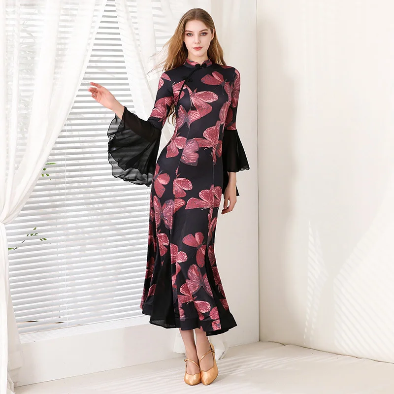 ODBD1377 offre spéciale vêtements de Performance de haute qualité femmes robe de compétition de salle de bal