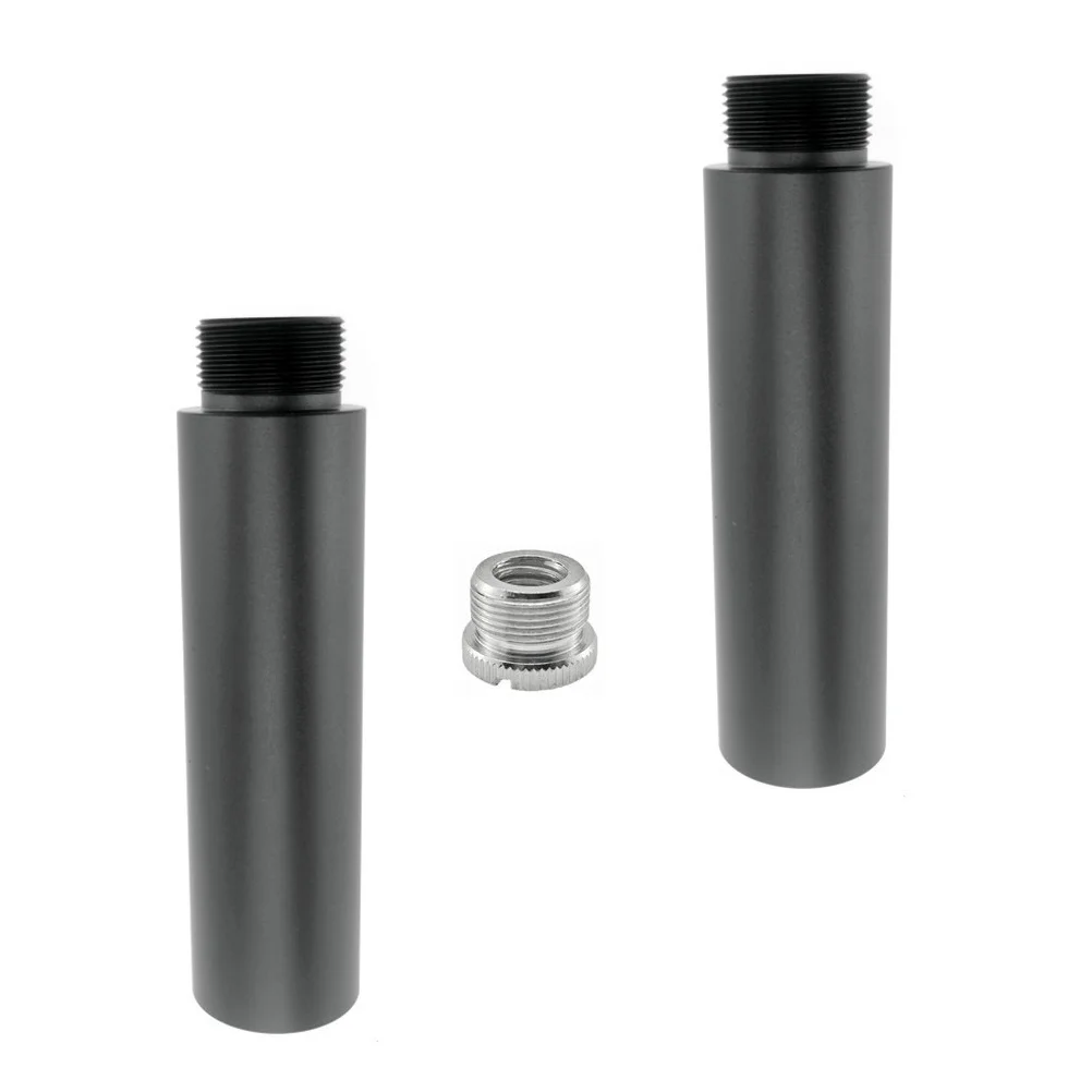 

1Set Mic Stand Extension Tube Lightweight Practical Microphone Extension for Mic Stand Holder Extender Microphone Extender