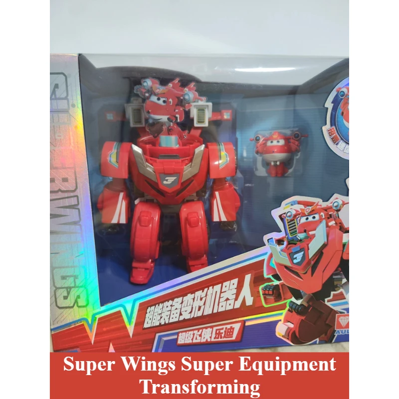 En stock! Véritable Auldey Super Wings Super Équipement Transformant Robot Mecha Chariot - Jett, Dizzy |   Jouet pour garçon |   Cadeau de vacances