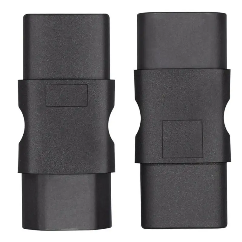 

Y1UB Professional PVC Adapter, 10A IEC C14 Male To 16A C19 Female Electrical Connector for Power Supply Conversion