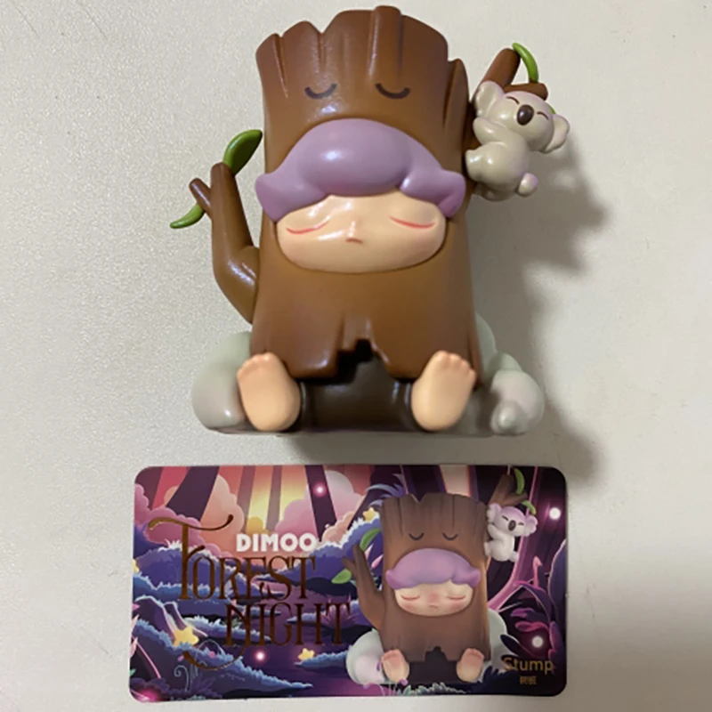 

DIMOO Forest Night Series Blind Box Toys Guess Bag Mystery Box Mistery Caixa Action Figure Surpresa Cute Model Birthday