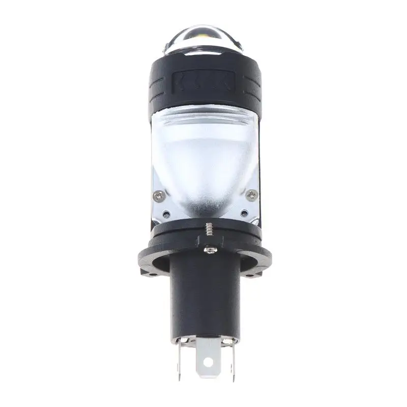 P5 H4 Mini Projector LED Headlamp Bulb Plug & Play Fast Cooling High Lumen for Car Motorcycle Headlight Retrofit