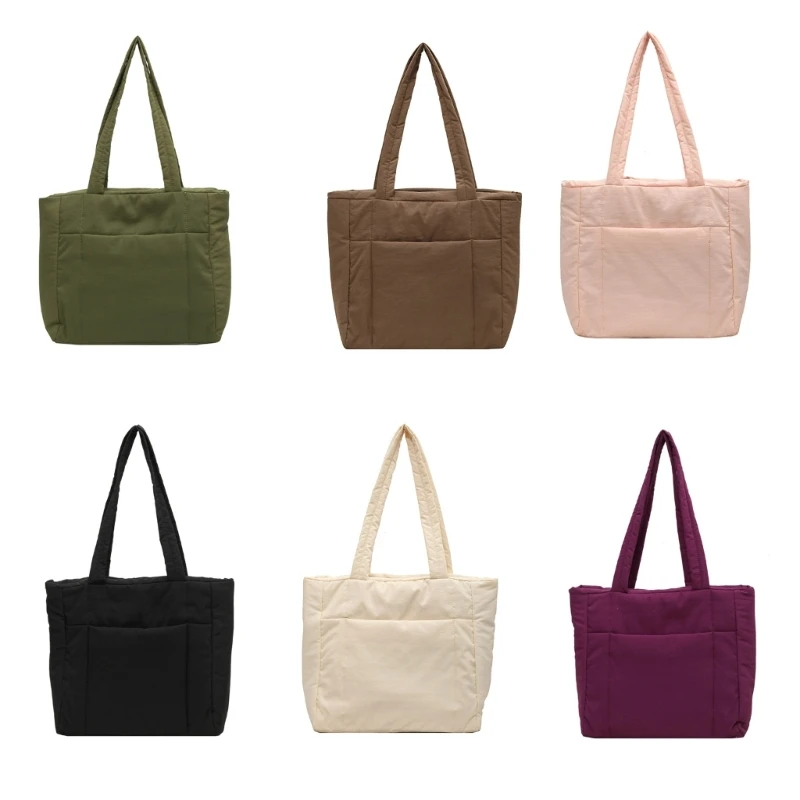 Bolso capacidad para mujer, bolsos nailon informales a bolso versátil