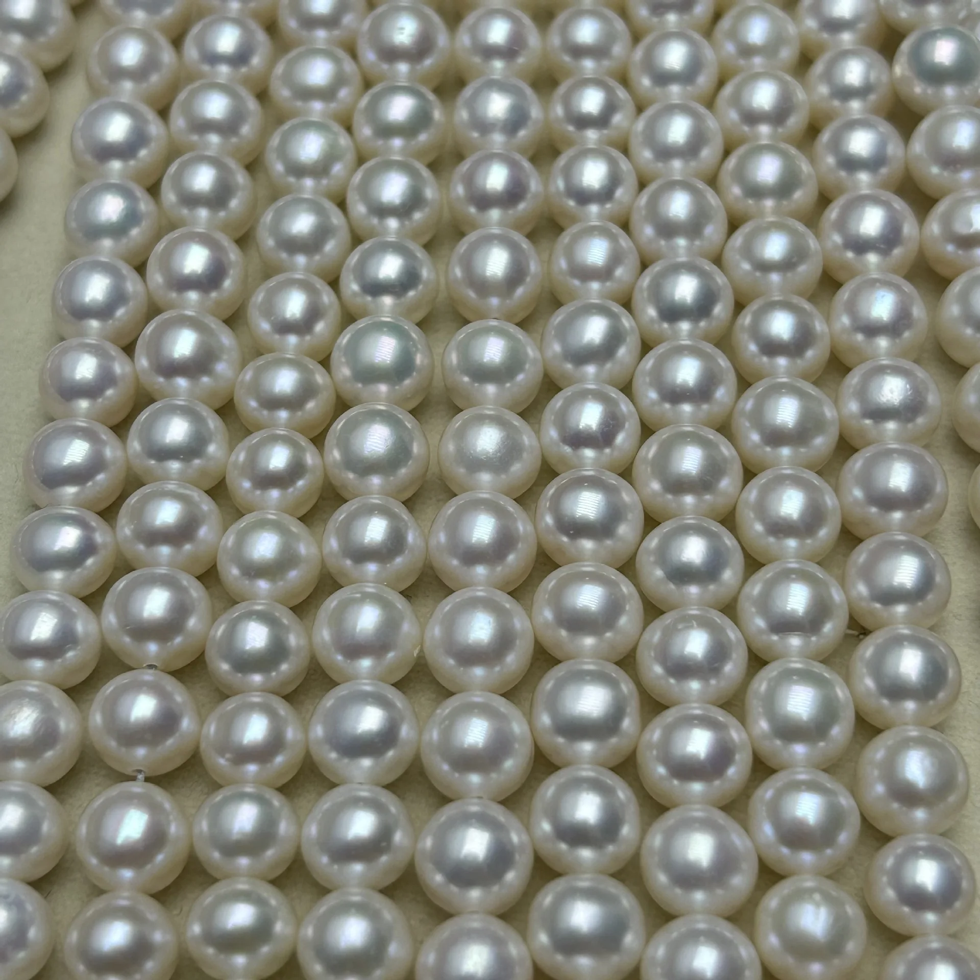 

Ожерелье из натурального пресноводного жемчуга без нитрю, 7-8 мм, почти идеальные круглые сильные блестящие минимальные вкусы, ювелирные изделия премиум-класса с жемчугом в подарок