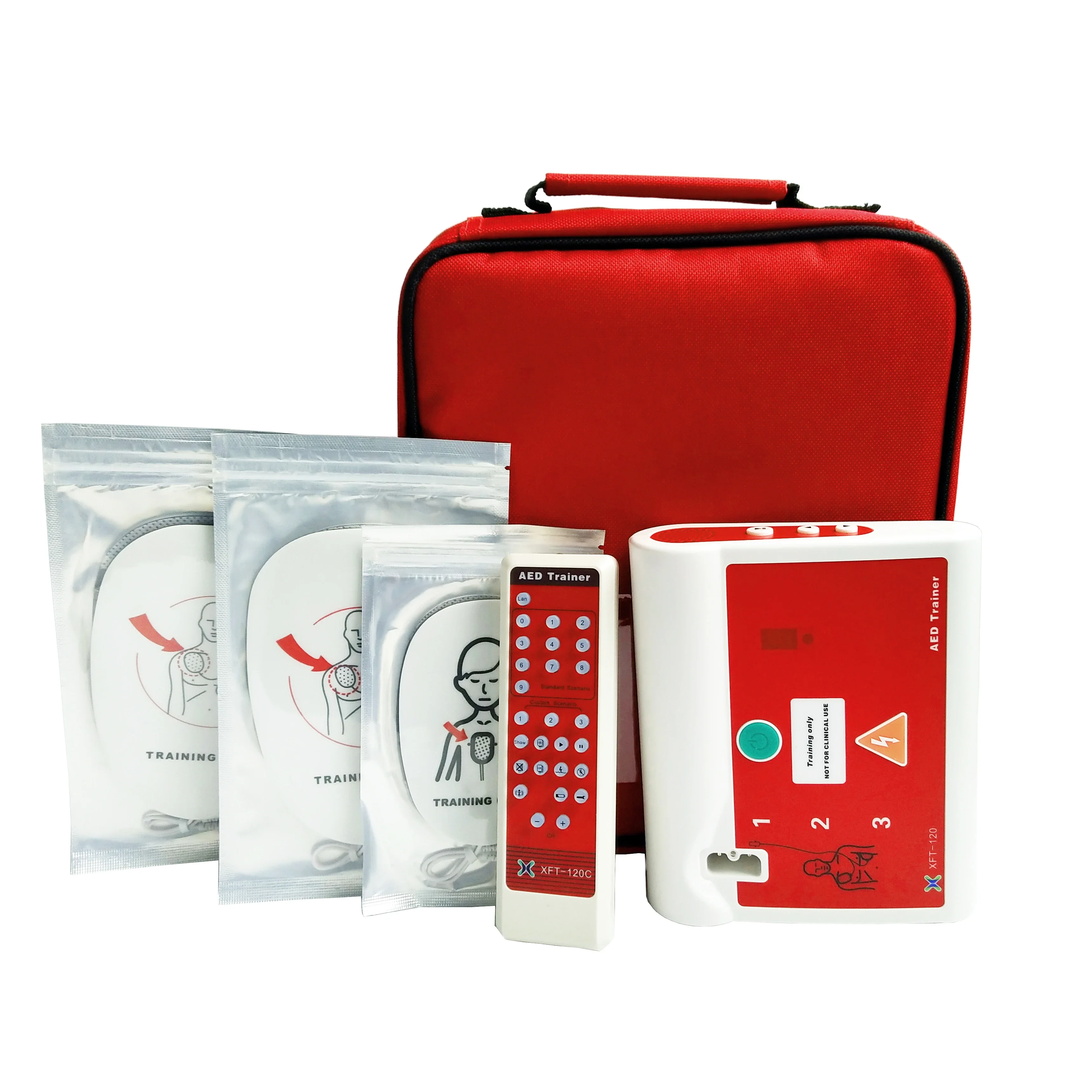 AED trainer in Turkish and English