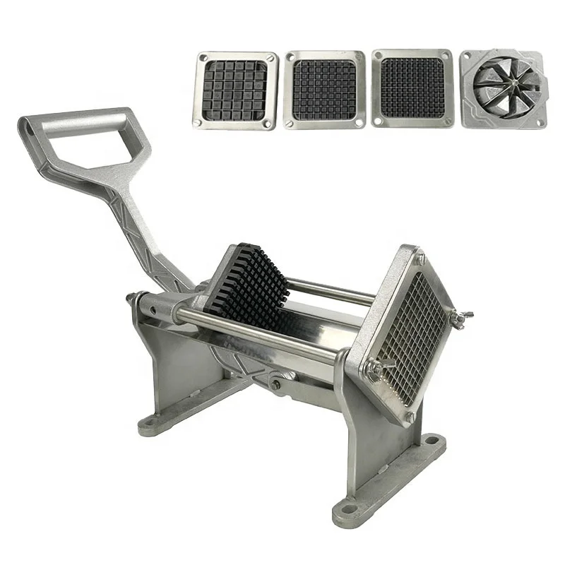Hand French Fries Cutter Machine/Commercial Stainless Steel Manual Bar Cutting Tool for Radish Potato Onion and Cucumber