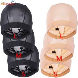 New Wig Making Mesh Cap S M L Elastic Breathable Mesh Wig Cap Professional Wig Making Supplies Hair Accessories