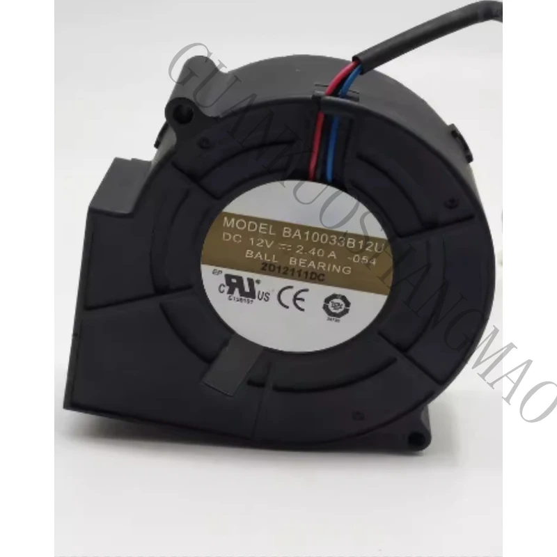 HJY 1 piece suitable for BA10033B12U 97*33mm 12V 2.4A 3pin Turbo blower cooling fan