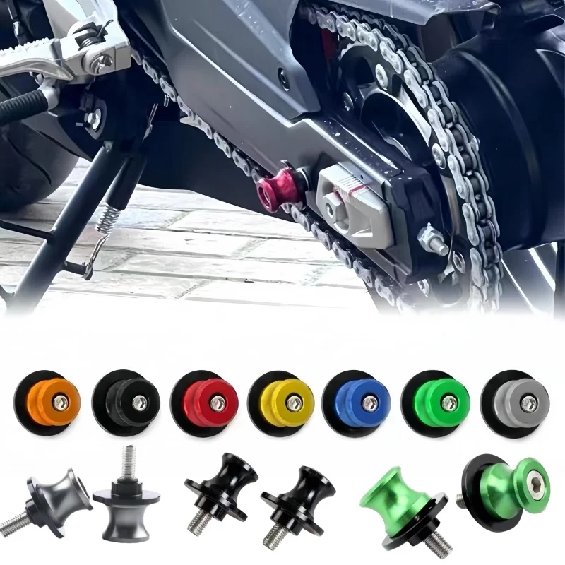 Motorcycle Accessories M6 M8 M10 Swingarm Sliders Spools Paddock Stand Bobbins For DUCATI DesertX MTS Multistrada V4 V4S V2