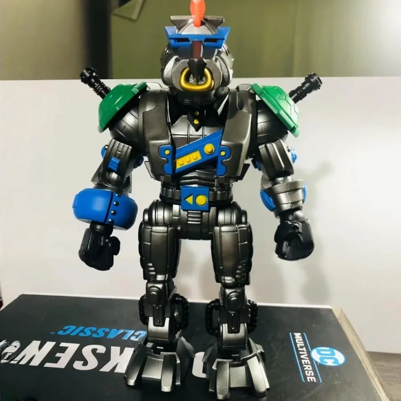 

Super7 TMNT Mech Pork Chop Collectible Articulated Action Figure With Interchangeable Parts Collectors