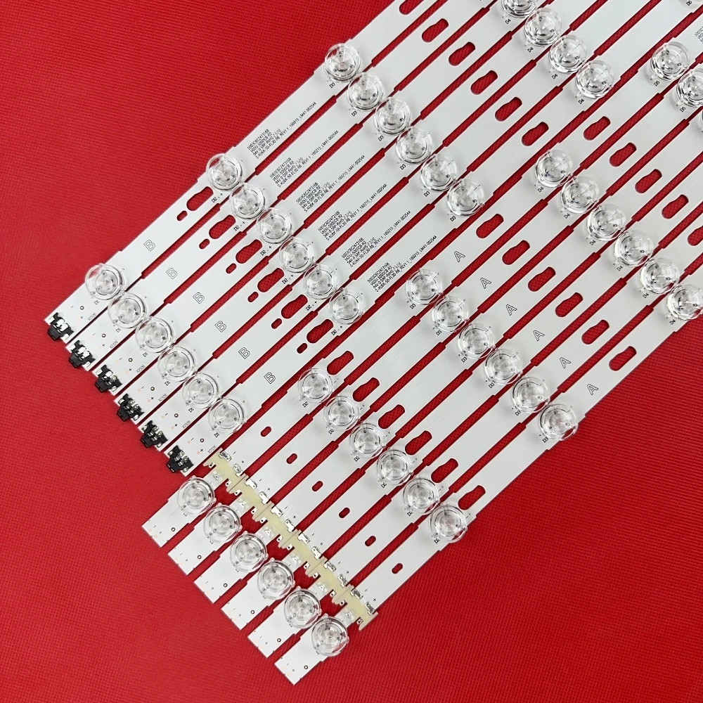 شريط LED (12) لـ UE50KU700 UE50HU6000K UN50MU6100 UE50MU6120 UE50KU6072 UE50KU6079 UE50KU6000 UE50KU6300 V6DU-500DCA-R2