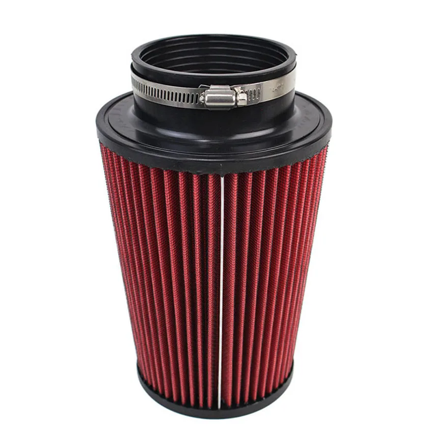 89mm High Flow Air Filter Universal JDM Cold Air Intake Racing Sport Mesh Cone Airfilter For KN