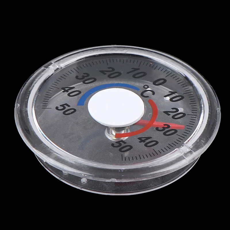 1PCS -50 ~ 50 ℃ Temperature Thermometer Window Indoor Outdoor Wall Garden Home Graduated Disc Measurement Tool