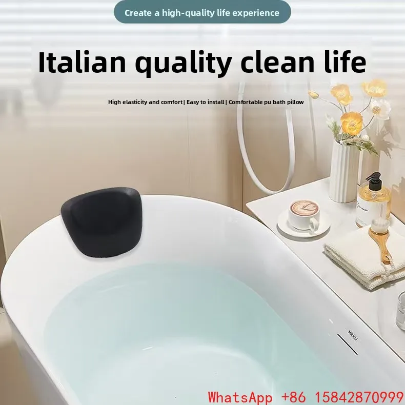 

Home head rest waterproof and non-slip bath headrest