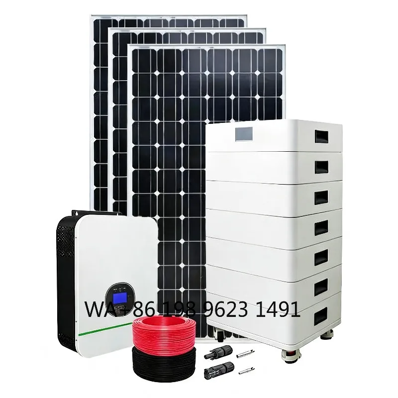 5kw MPPT Custom Monocrystalline Solar Panel Home Complete Off-Grid Battery System Kit