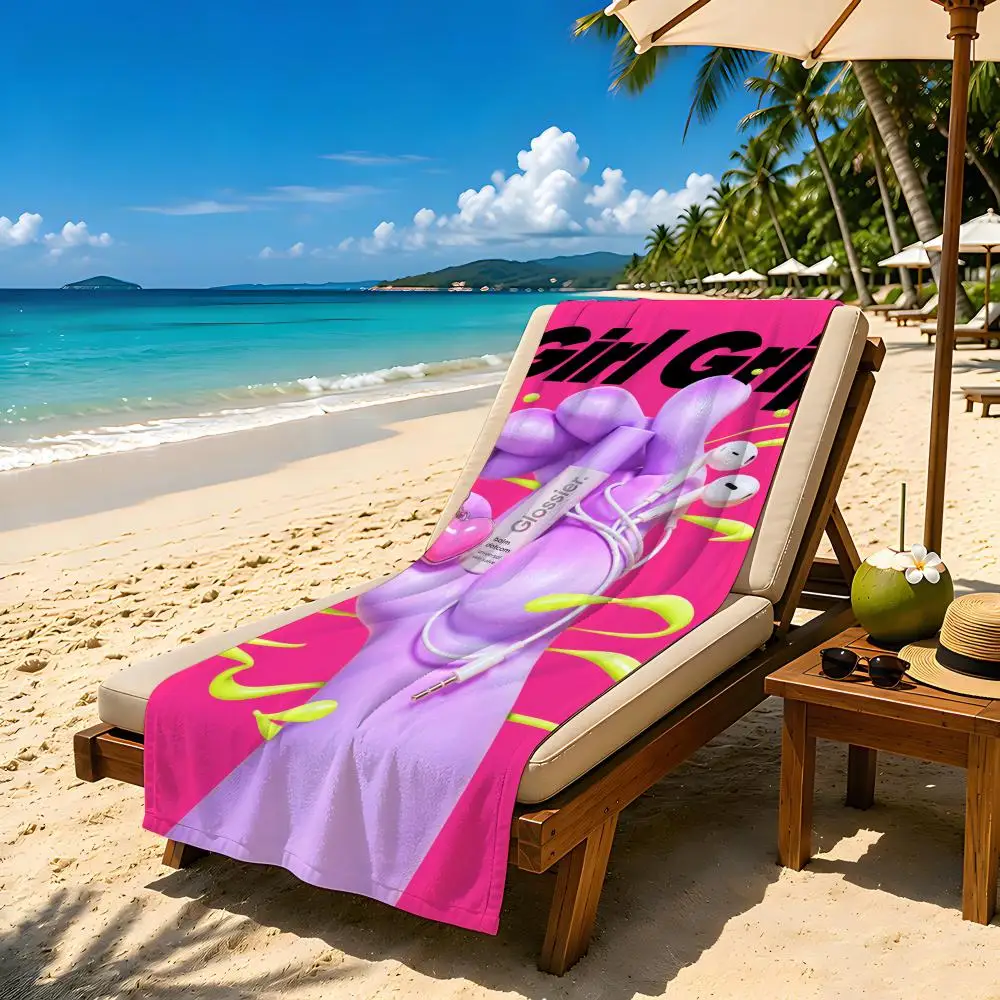 Girl Grip Towel Extra Large Beach Towel Quick Dry Sand Free Super Absorbent Lightweight