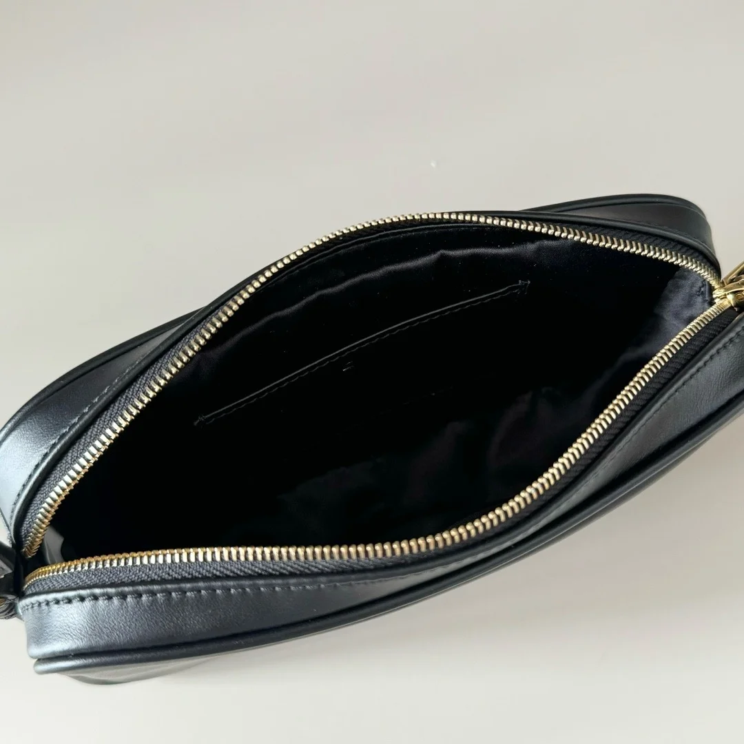 2025 خريف شتاء جديد ريترو حقيبة يد جلدية حقيقية الكتف Crossbody حقيبة تحت الإبط موضة متعددة الاستخدامات #3