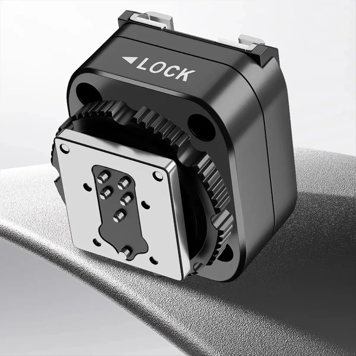 Pixel Flash Hot Shoe Height Increasing Base 180° for DSLR Camera Supports TTL High-Speed Synchronization