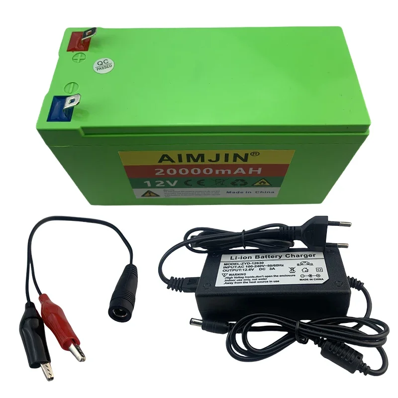 3S6P 12V  18650 Battery Pack lithium recharable  Solar storage  Electric lighting Outdoor battery