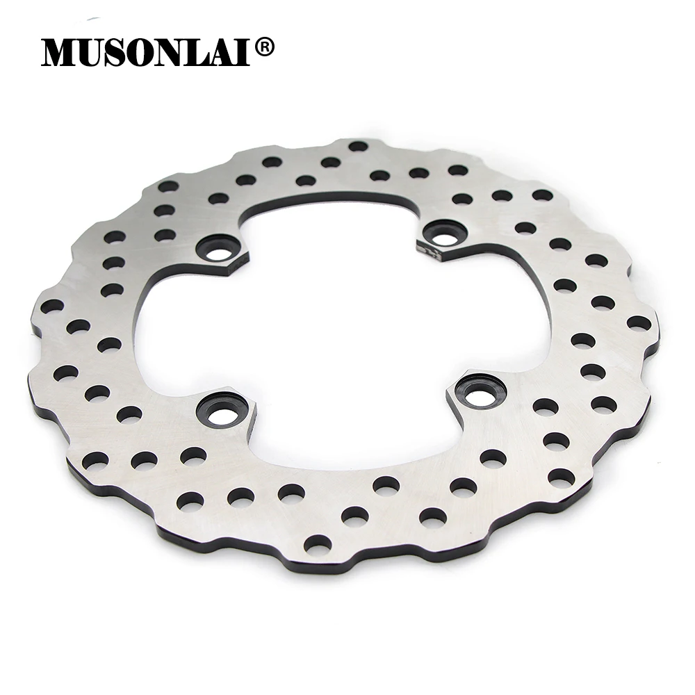 Motorcycle Rear Brake Disc Rotor For Kawasaki ZX-6R ZX600 ZX636 ZX6RR ER-6f ER-6n KLE 650 Z750 Z750S ZX9R ZX-10R ZX1000 Z1000