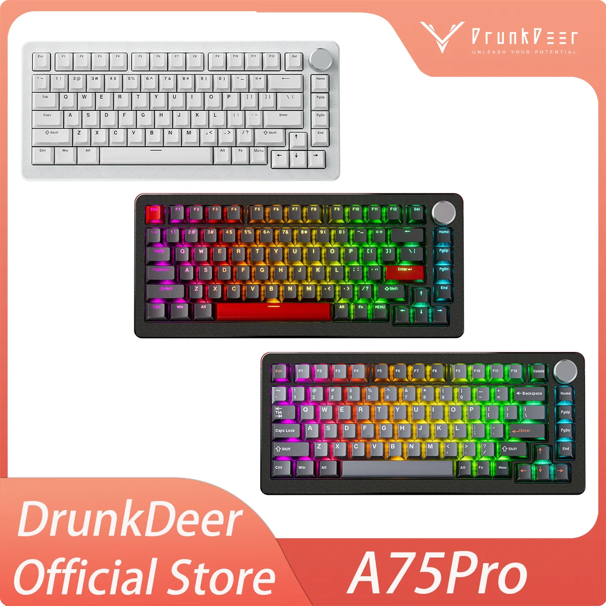 DrunkDeer A75 Pro HE Magnetic Keyboard