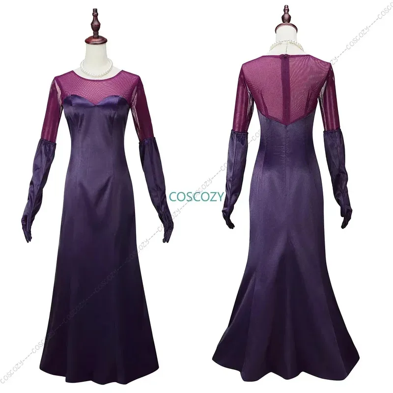 sisi 2233Lilith Cosplay vestido de mujer Anime Hazbin disfraz de dibujos animados collar guantes corona Hotel disfraz trajes Halloween carnaval