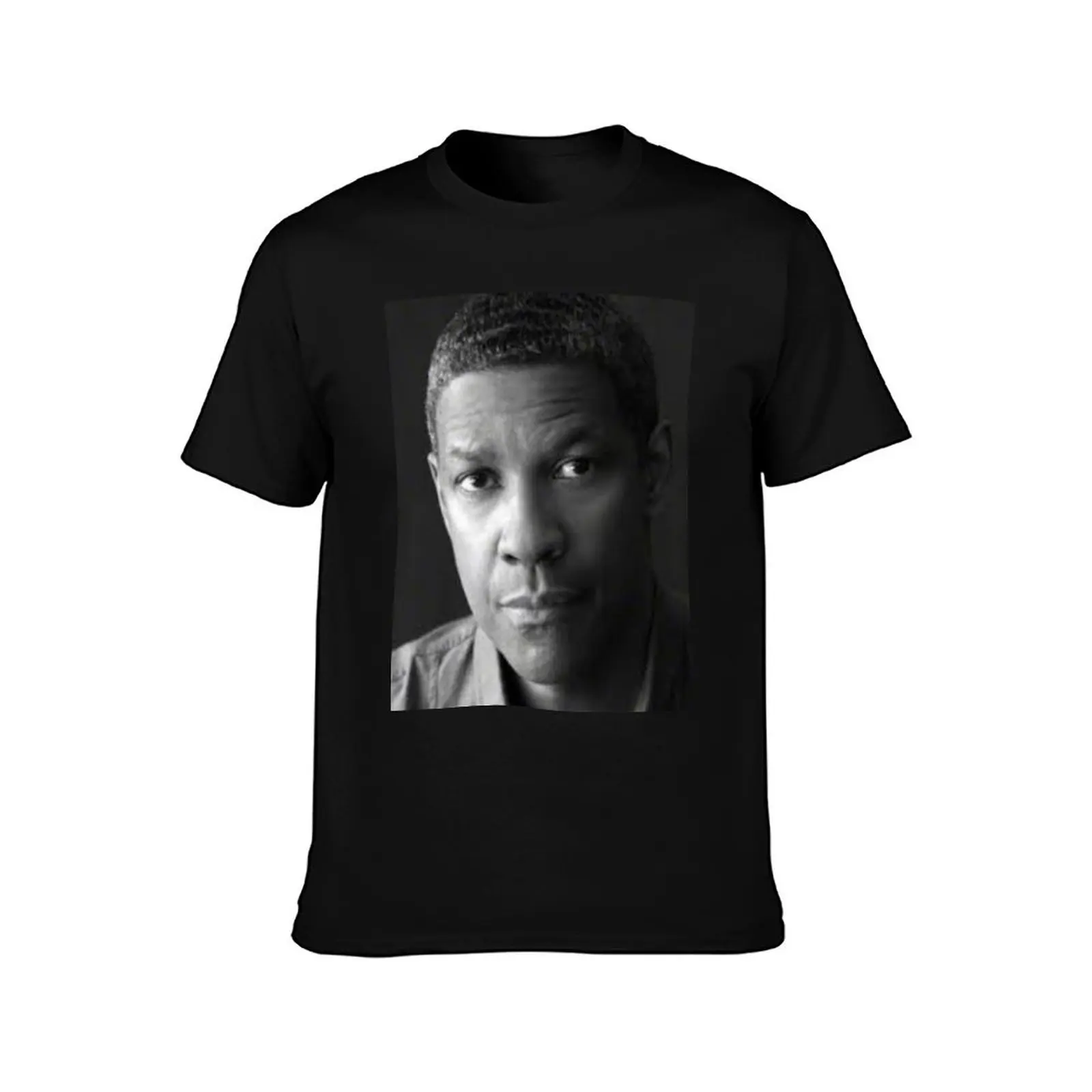 Denzel Washington T-Shirt Summer Print Short Sleeve Tee