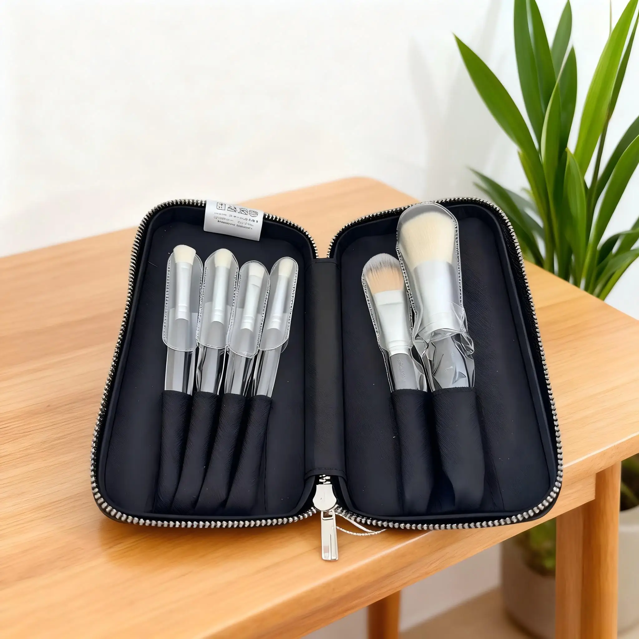 Luxus-Make-up-Pinselset für Frauen: Foundation-Pinsel, Rouge-Pinsel, Lidschatten-Pinsel, Eyeliner-Pinsel (6 Pinsel)