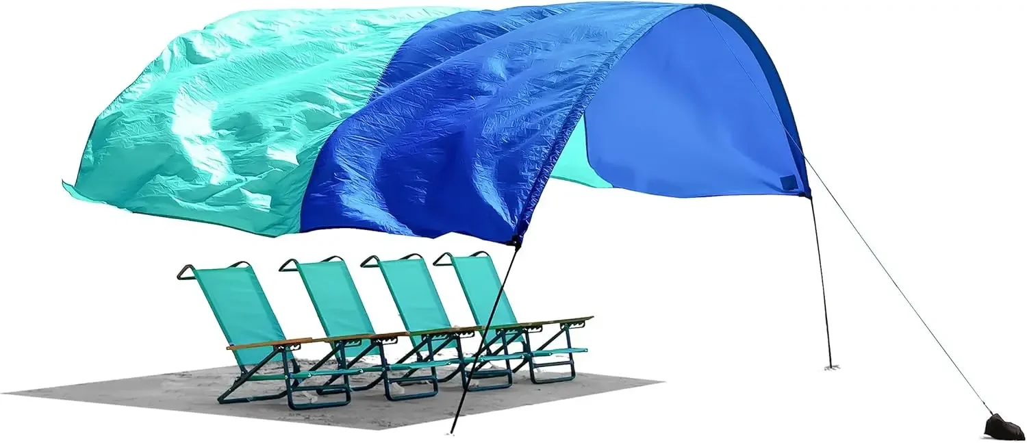 World's Best Beach Shade, The Original  Beach Canopy, Provides 150 Sq. Ft. of Shade, Compact