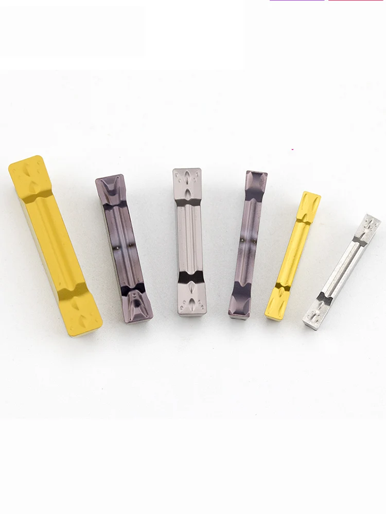 Imagem -06 - Carbide Grooving Insert Torno Lâmina Entalhada H01 Mggn150 Mgmn200-g H01 Mgmn300 H01 para Ferramenta de Corte de Alumínio