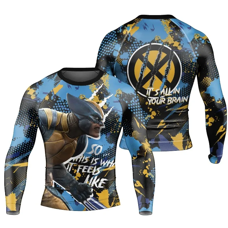 

2026 Fashion Sports Cycling Long Sleeve, Hero Series Printed Long Sleeve Sportswear, Off Road Sunscreen Cycling Clothing