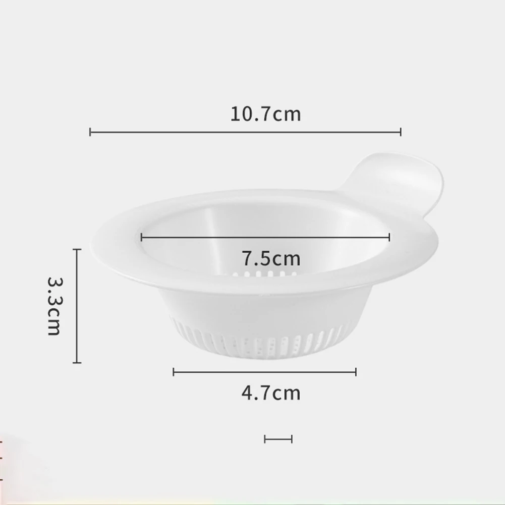 Sink Handeld Strainer Large Capacity Design Blocks Features Filter Large Capacity Design Leaving Any Secure Fit