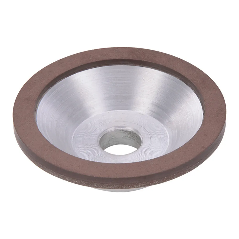 100/125/150mm CBN bowl shape resin bond diamond abrasive grinding wheel for tungsten carbide steel grinding and sharpening