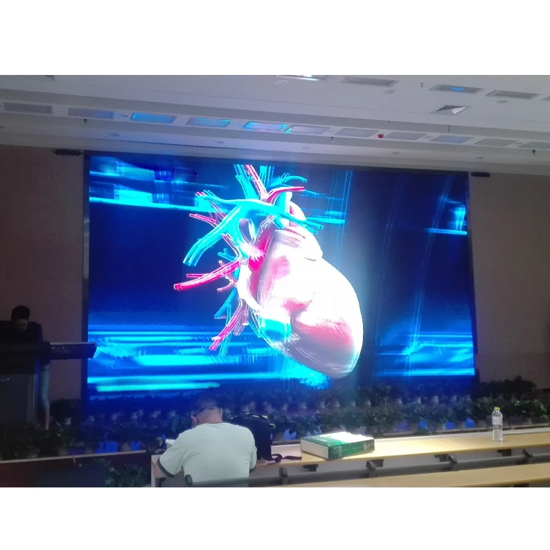 Seamless P1.2 Indoor LED Video Wall, High Resolution Ultra-Thin 3D LED Display Screen for Conference and Advertising