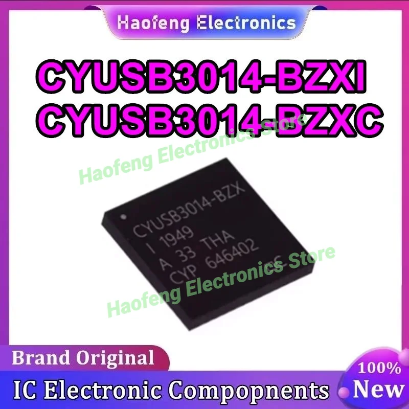 

Новый чипсет CYUSB3014-BZXI CYUSB3014-BZXC USB3.0 IC, новый на складе