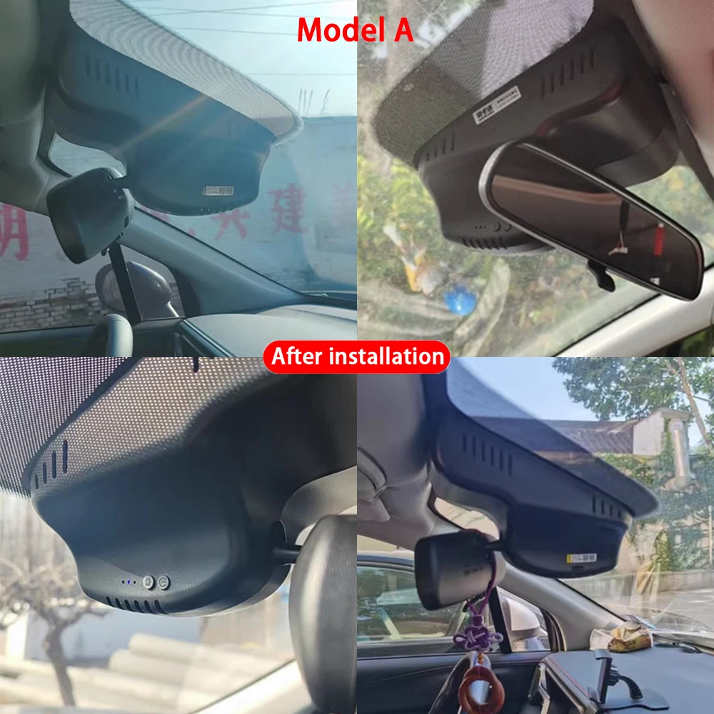 for Trumpchi GAC GS4 Coupe EV PHEV 2019-2025 4K Front Rear Camera Dash Cam Wifi Plug and Play Video Recorde Loop Recording