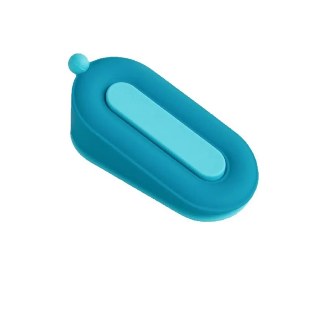 トップセーフティ 取り外し可能なドアストッパー ドーナツ型 吸引デザイン ドアストッパー ウェッジタイプ 粘着ベース 耐風マット 家庭用